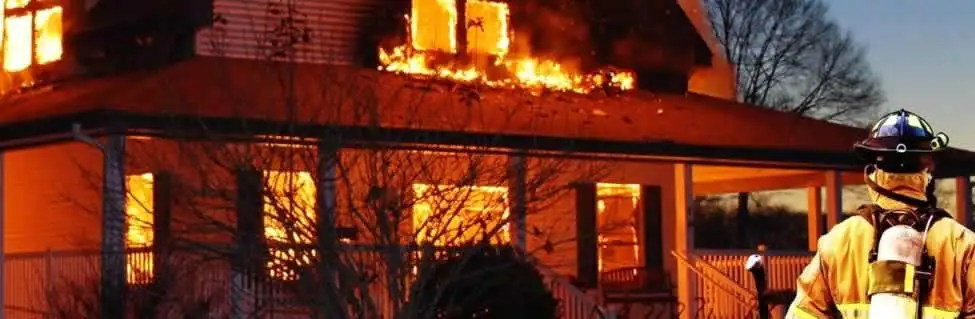fire damage repair emergency response at a residential property affected by an active house fire in Bradenton, FL